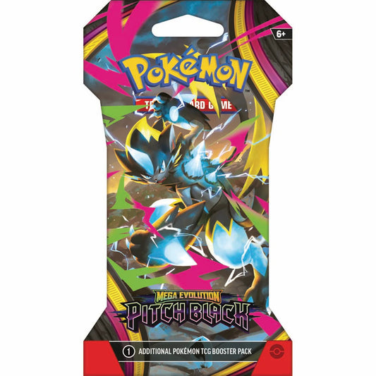 Pokemon TCG: Mega Evolution Pitch Black Sleeved Booster Pack "1" (Preorder)