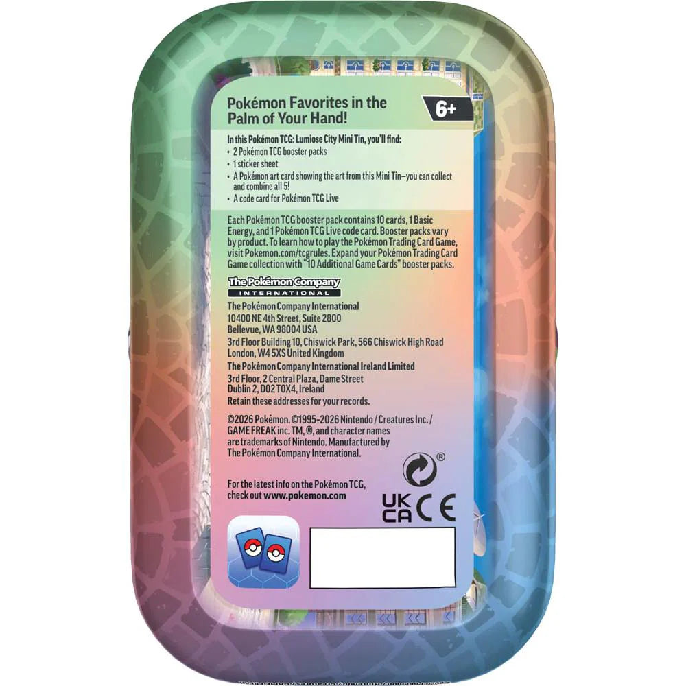 Pokémon TCG: Lumiose City - Mini Tins (EN) (Preorder)