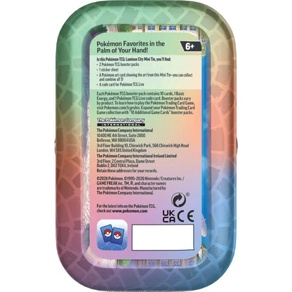 Pokémon TCG: Lumiose City - Mini Tins (EN) (Preorder)