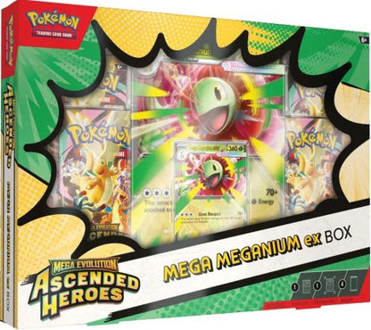Pokémon Mega Evolution - صندوق Ascended Heroes EX Mega (مجموعة من 3) (طلب مسبق)
