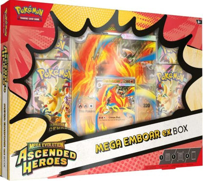 Pokémon Mega Evolution - صندوق Ascended Heroes EX Mega (مجموعة من 3) (طلب مسبق)