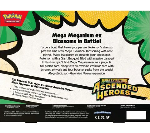 Pokémon Mega Evolution - صندوق Ascended Heroes EX Mega (مجموعة من 3) (طلب مسبق)