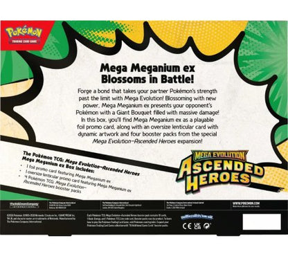 Pokémon Mega Evolution - صندوق Ascended Heroes EX Mega (مجموعة من 3) (طلب مسبق)