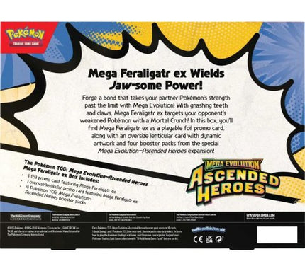 Pokémon Mega Evolution - Ascended Heroes EX Box Mega (set of 3)