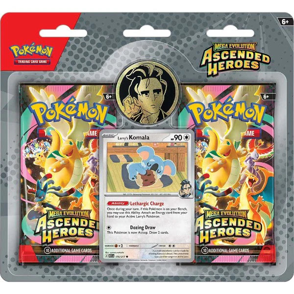 Pokemon - TCG - Ascended Heroes Blister 2-Pack (Assorted)