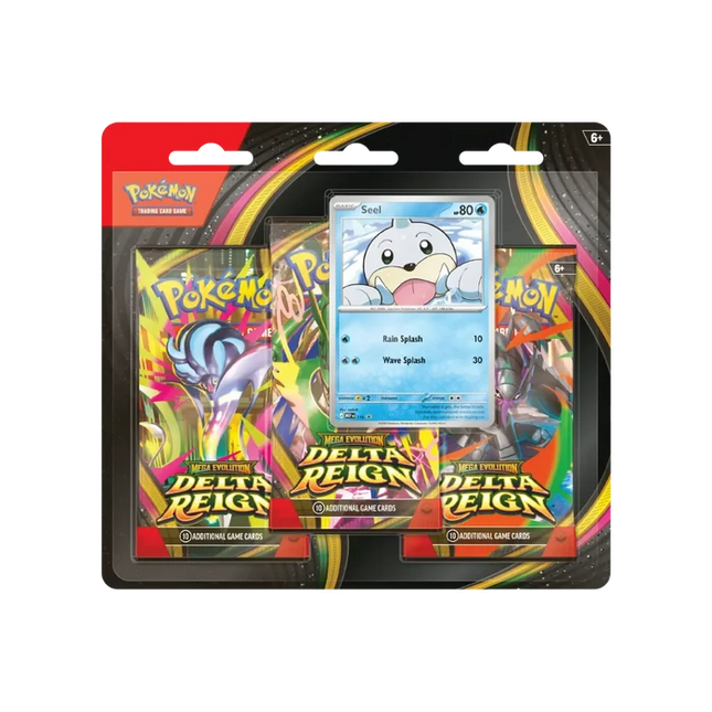 Pokémon TCG: Mega Evolution: Delta Reign 3-Pack Blister (Pre-Order)