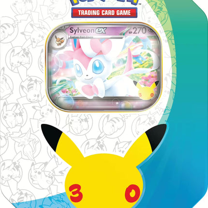 Pokémon TCG: 30th Celebration Greninja ex & Sylveon ex Tin
