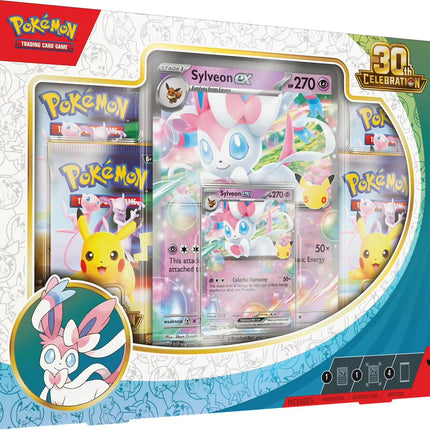 Pokémon TCG: 30th Celebration - Ex Box - Sylveon ex
