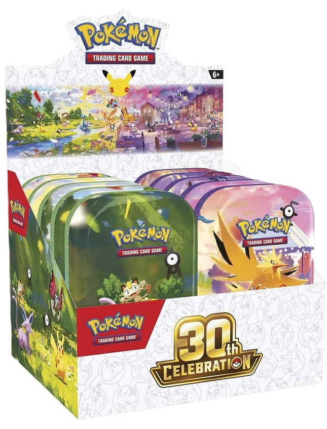 Pokemon TCG 30th Celebration Mini Tin ( 1 random)