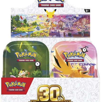Pokemon TCG 30th Celebration Mini Tin ( 1 random)