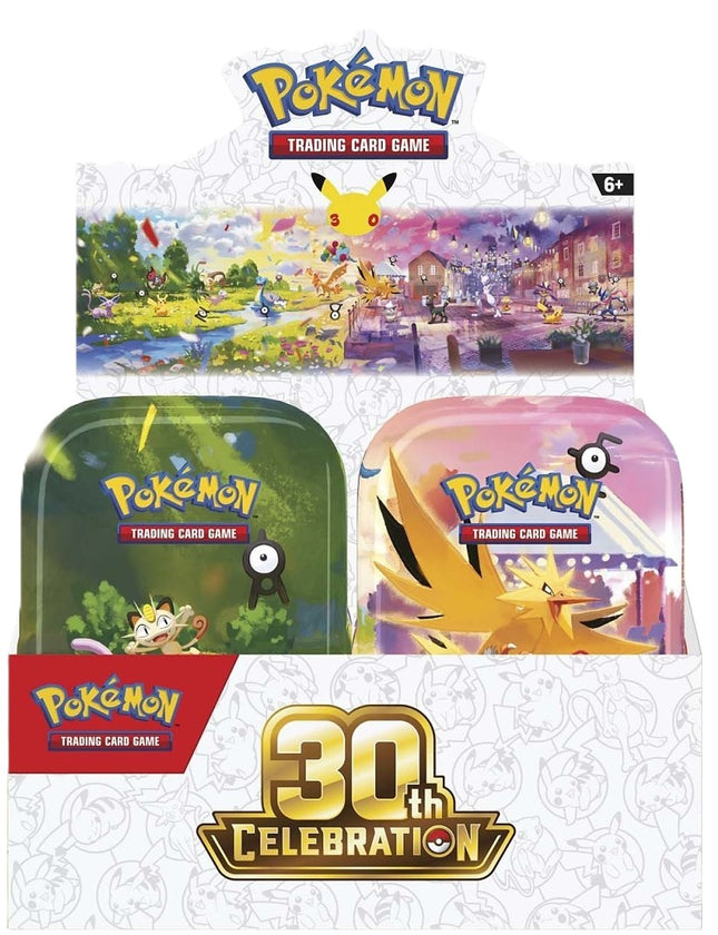 Pokemon TCG 30th Celebration Mini Tin ( 1 random)
