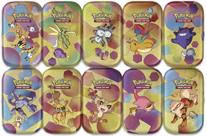 بطاقات بوكيمون TCG: علبة Scarlet & Violet-151 Mini Tin