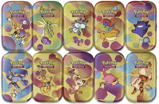 بطاقات بوكيمون TCG: علبة Scarlet & Violet-151 Mini Tin