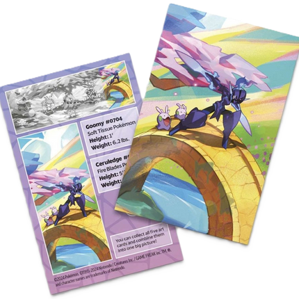 Pokémon TCG Vibrant Paldea Mini Tin (Goomy & Ceruledge)