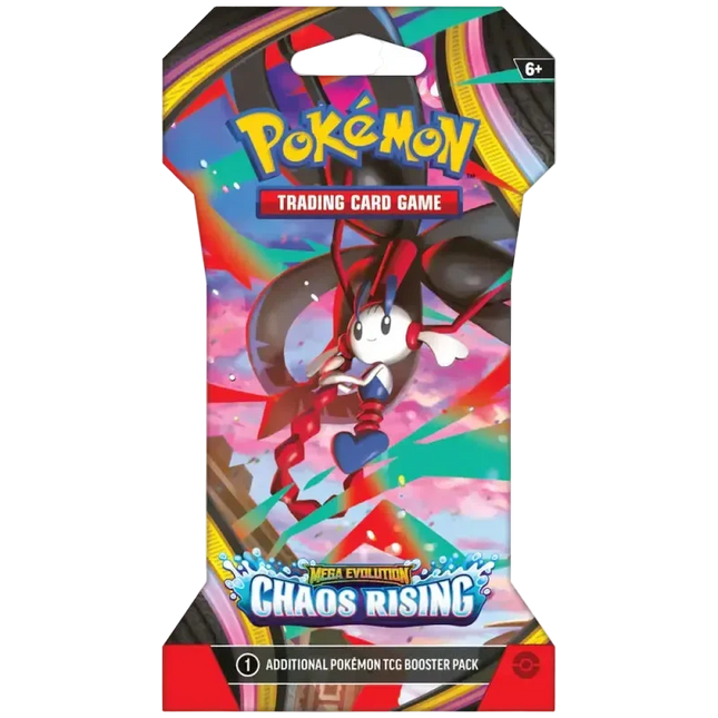 Pokémon TCG Mega Evolution  Chaos Rising Sleeved Booster