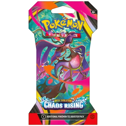 Pokémon TCG Mega Evolution  Chaos Rising Sleeved Booster