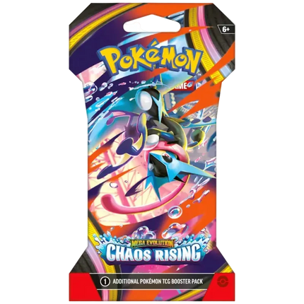 Pokémon TCG Mega Evolution  Chaos Rising Sleeved Booster
