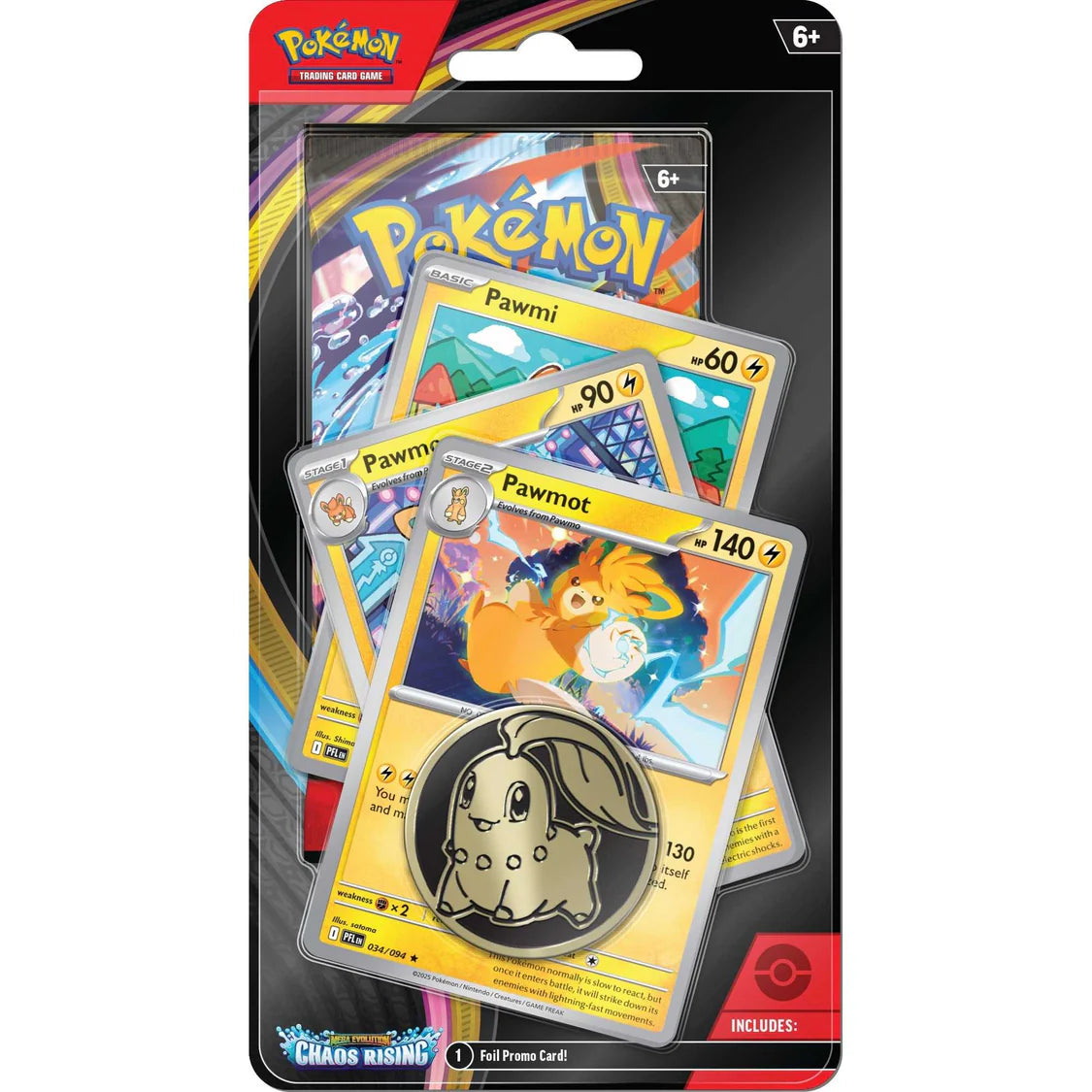 Pokémon TCG Mega Evolution Chaos Rising - Premium Checklane Blister (Preorder)