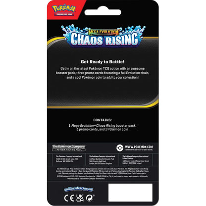 Pokémon TCG Mega Evolution Chaos Rising - Premium Checklane Blister (Preorder)