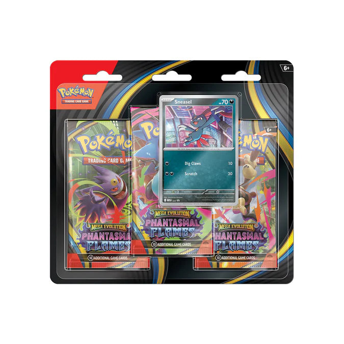 Pokemon Phantasmal Flames 3-Pack Blister
