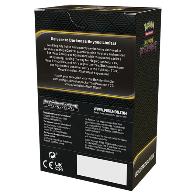 Pokemon TCG: Mega Evolution Pitch Black Booster Bundle