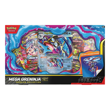 Pokemon TCG: Mega Greninja Premium ex Box