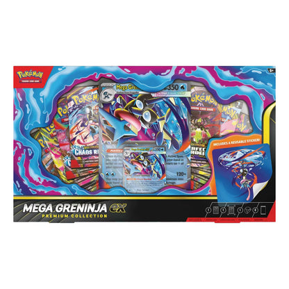 Pokemon TCG: Mega Greninja Premium ex Box (Preorder)