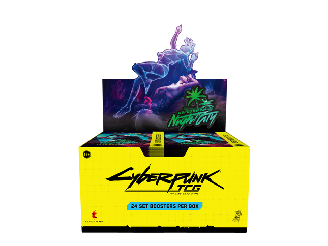 Cyberpunk TCG - Welcome to Night City Retail Booster Display (PRE-ORDER)