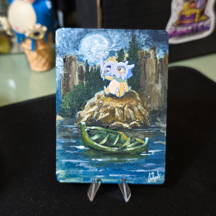 1-of-1 Custom Painted Cubone Card – Amjaad x KanzTCG