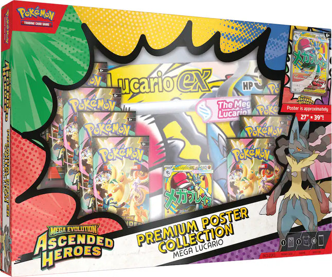 Pokemon TCG Ascended Heroes Premium Poster Collection