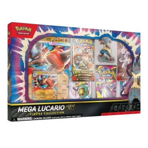 مجموعة شخصيات بوكيمون TCG ميجا لوكاريو إكس