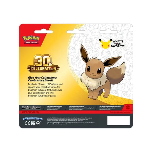 Pokémon TCG: 30th Celebration - 2-Pack Blister