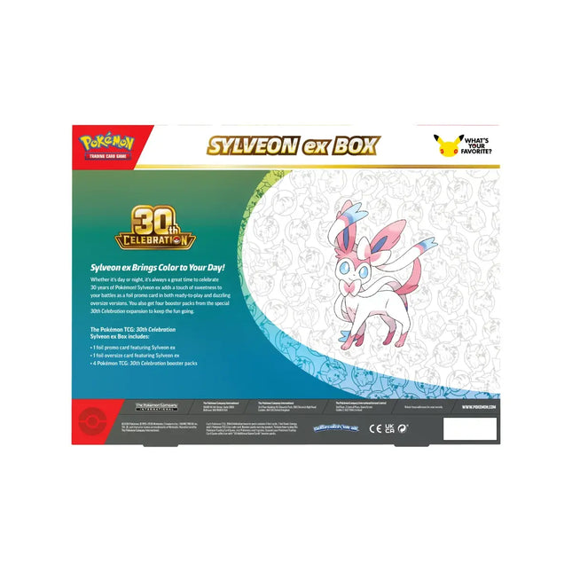 Pokémon TCG: 30th Celebration - Ex Box - Sylveon ex