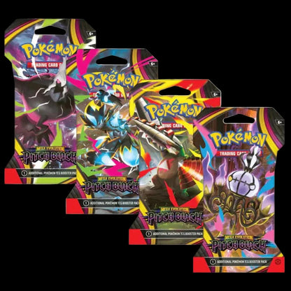 Pokemon TCG: Mega Evolution Pitch Black Sleeved Booster Pack "1" (Preorder)