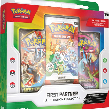 Pokémon TCG: First Partner - Illustration Collection - Series 1