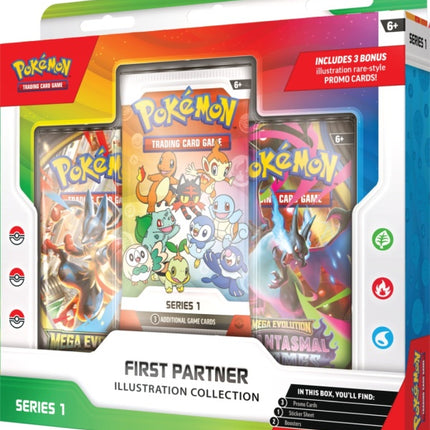 Pokémon TCG: First Partner - Illustration Collection - Series 1