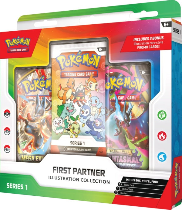 Pokémon TCG: First Partner - Illustration Collection - Series 1