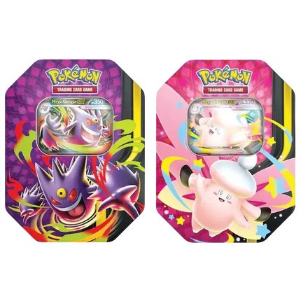 Pokémon Trading Card Game (TCG): Mega Moonlit Tin Assortment (Styles May Vary)