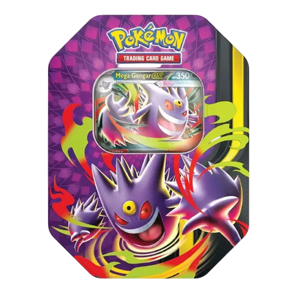 Pokémon Trading Card Game (TCG): Mega Moonlit Tin Assortment (Styles May Vary)