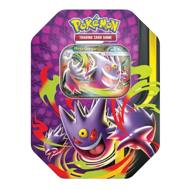 Pokémon Trading Card Game (TCG): Mega Moonlit Tin Assortment (Styles May Vary)